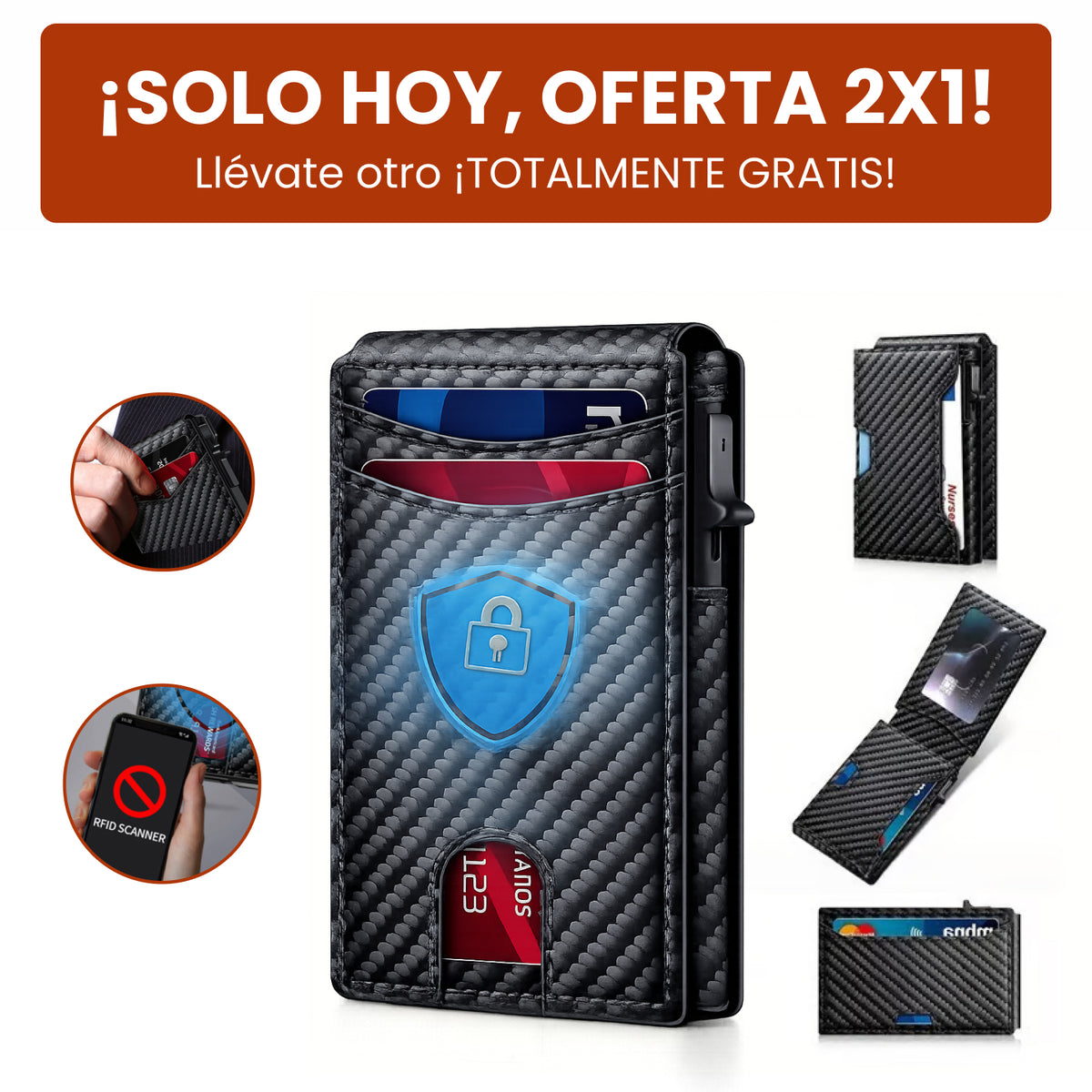 ClickWallet Pro™ ¡OFERTA 2 X 1!